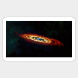 Hubble Space Telescope M31 Andromeda Galaxy (Hubble/HST) Sticker